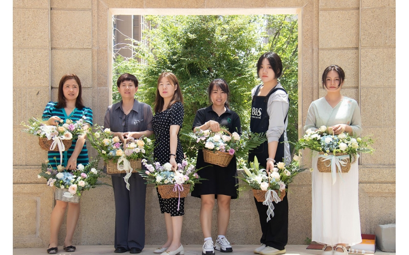 六月份花艺班学员作品